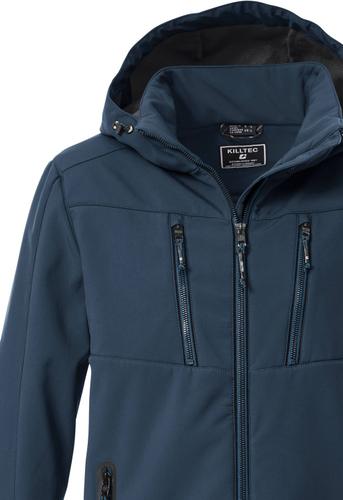 KILLTEC Herren Funktionsjacke KOW 79 MN SFTSHLL JCKT M in Blau