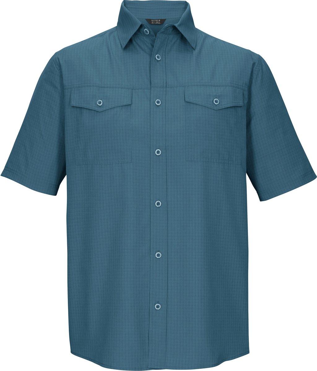KILLTEC Herren Hemd KOS 63 MN WVN SHRT XXL in Blau