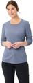 Damen Shirt Wo Essential LS T-Shirt 40 in Lila