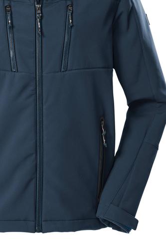 KILLTEC Herren Funktionsjacke KOW 79 MN SFTSHLL JCKT M in Blau