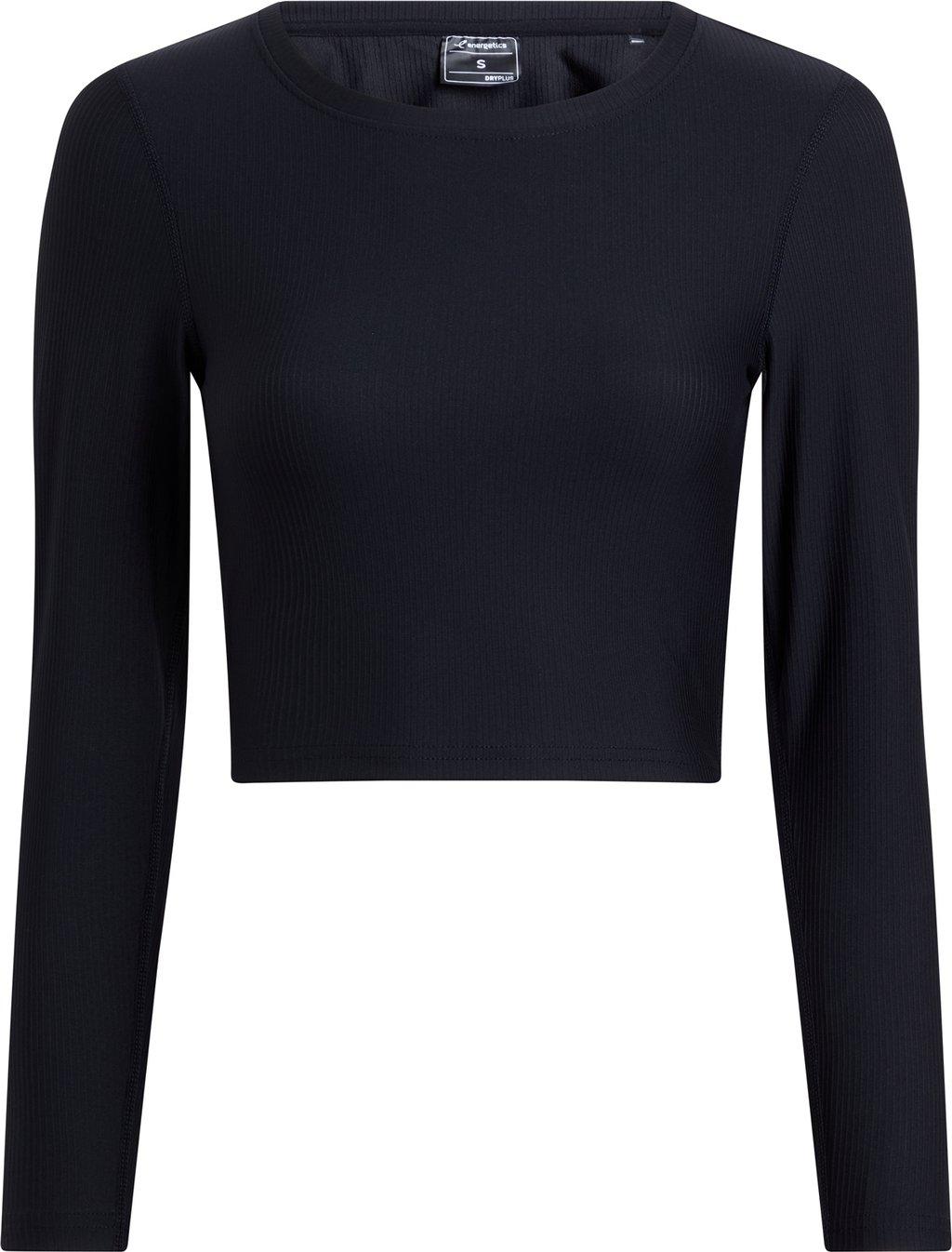 ENERGETICS Damen Shirt Da.-T-Shirt Olene LS W XS in Schwarz