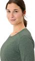 Damen Shirt Wo Essential LS T-Shirt 44 in Grün