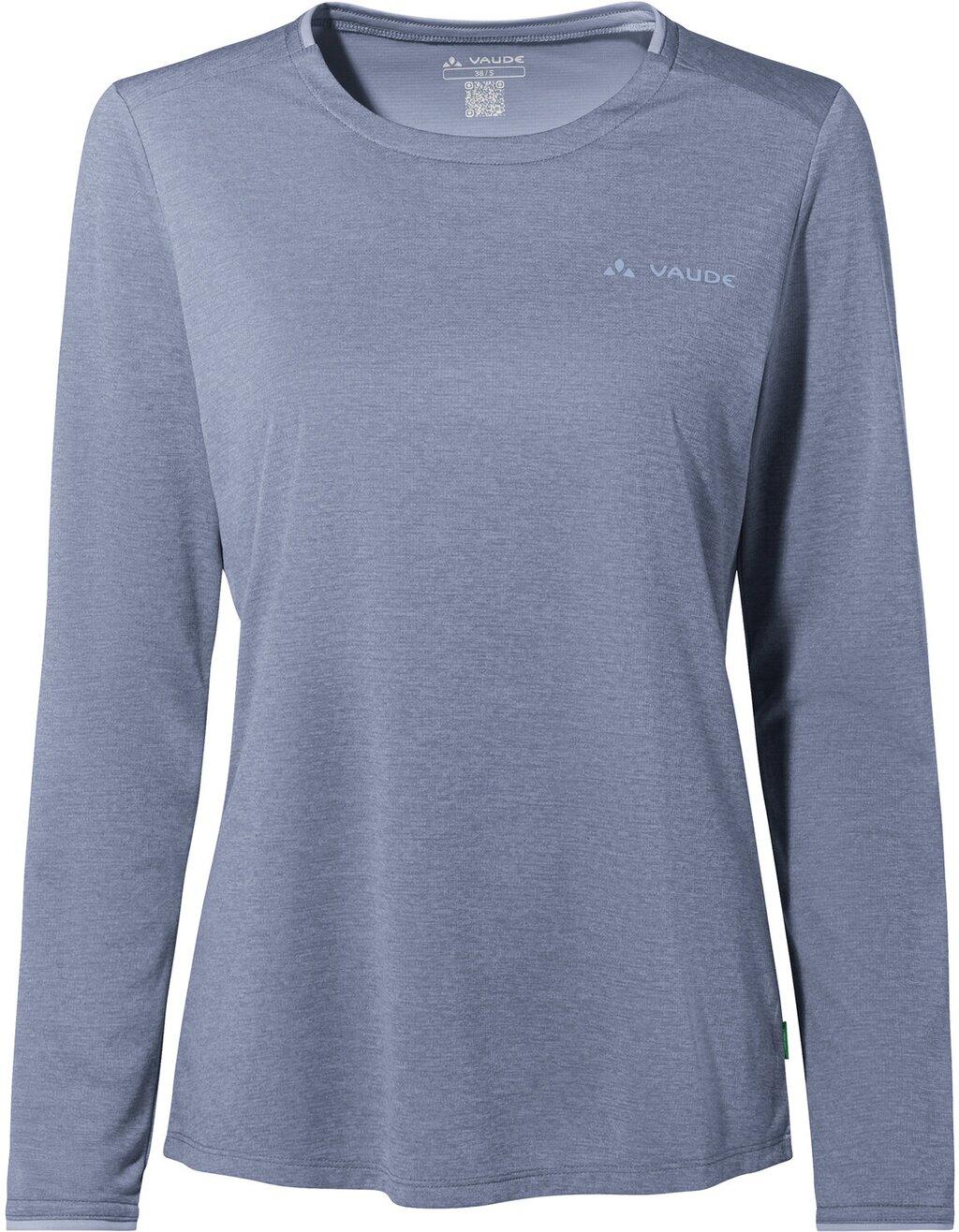 Damen Shirt Wo Essential LS T-Shirt 36 in Lila